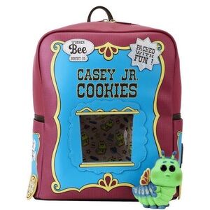 Casey Jr. Cookies Backpack with Caterpillar Plush